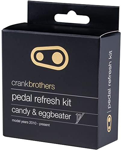 Crank Brothers Unisex-Adult Pedal Repair Ped Refresh Kit Eggbeater/Candy 11, Black, BLAU
