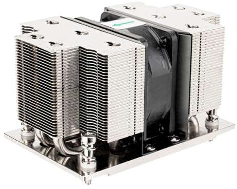 SilverStone XE02-AM5B – 2U SFF Server/Workstation CPU Cooler per Intel AMD AM5/AM4, SST-XE02-AM5B