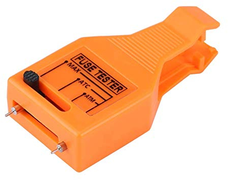 CENPEK Testeur et extracteur de fusibles automobiles – Outil de démontage et de vérification des fusibles à lame mini/standard – Orange