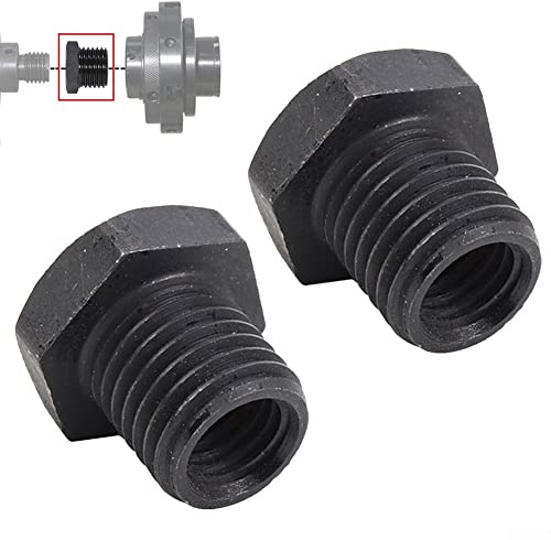 2 Stück Drehmaschinen-Spindel-Adapter, Holzdrehmaschine, Kopfplatte, Spindelfutter-Adapter, M18 x 2,5 auf 1–8 TPI Werkzeug