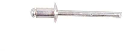 SET 15x Blindniet | Ø 4,8 x 10 mm | Klemmbereich 4,5-6 mm | Aluminium | Anhänger | Anhängerplane | Plane | Niete | Schlaufe | Loch | Zubehör | Ersatzteil | PKW | Kfz | Anhängerzubehör