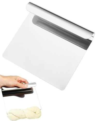 FUGLUS 1 pièce CUISINE MULTI-USAGE en acier inox - ramasse légumes, ustensiles de cuisine inox, raclette legumes cuisine et grattoir à pate