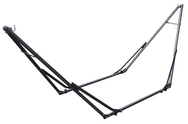 Generisch Hängemattenständer, Kann 350 Kg Tragen,Tragbar Und Zusammenklappbar Mit Tragetasche, for Die Reiseterrasse (nur Ständer)
