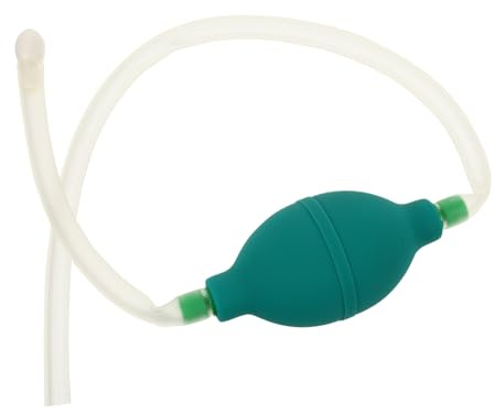 Gatuida Irrigateur Nasal Domestique avec Têtes de Rechange Outil de Nettoyage Nasale pour Sinus Lavage Nez Familial Bleu Pratique pour Obstruction Nasale