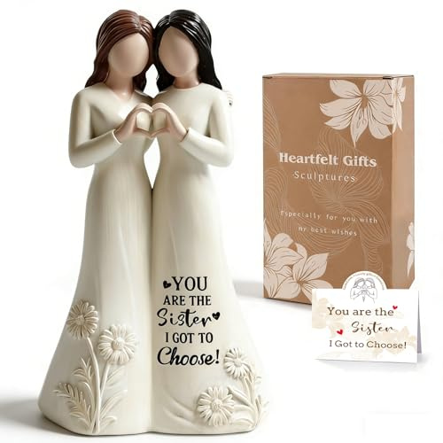 GemsLives Best Friends Birthday Gifts for Women,Friendship Figurines