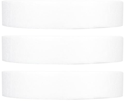 Holibanna 3 Pezzi Disco di Schiuma Floreale Bianco 25 CM X 5 CM Supporto per Torta Fai da Te Accessori per Composizioni Floreali e Decorazioni Matrimoni Feste e Artigianato Creativo