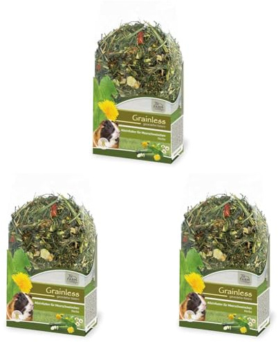 JR Grainless Herbs Meerschweinchen 400g (Packung mit 3)