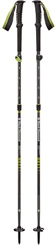 Black Diamond Wanderstöcke Distance Plus FLZ / Faltbare, verstellbare Trekkingstöcke aus Aluminium und mit Klemmverschluss, 140 cm