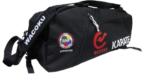 Wacoku Wkf Genehmigt Karate Duffel Sport Tasche & Rucksack