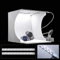 ESTUDIO SET FOTOGRÁFICO PORTÁTIL LIGHT BOX CON ILUMIN. LED 6 FONDOS