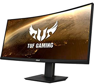 ASUS ROG TUF Curved VG35VQ, 35 Inch UWQHD (3440x1440) Gaming monitor, VA, up to 100Hz, 1ms MPRT, DP, HDMI, USB3.0, Adaptive-sync, HDR10
