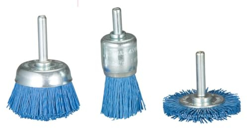 Makita D-70758 3 Pieces Drill Nylon Brush Set 240 Grit