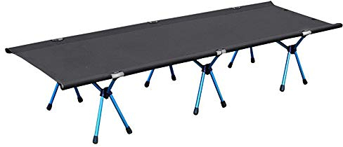 RH-HPC Outdoor-Stuhl Campingbett for Erwachsene Leichtes tragbares Campingbett Kompaktes Klappbett, perfekt for Basislager, Wandern und Jagen Campinghocker
