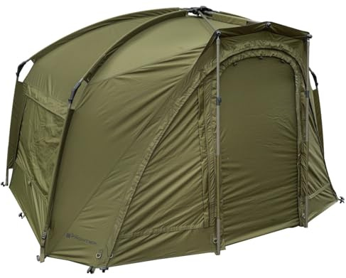 Fox Frontier X 260x198,5x140cm Angelzelt zum Karpfenfischen, Karpfenzelt zum Ansitzangeln, Zelt zum Angeln