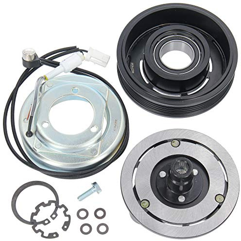 GEPCO Klimakompressor Magnetkupplung Riemenscheibe Magnetspule kompatibel mit Mazda 3 BK Mazda 5 CR19 | PANASONIC H12