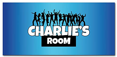 Gamer Personalised Name Bedroom Door Signs Game Themed