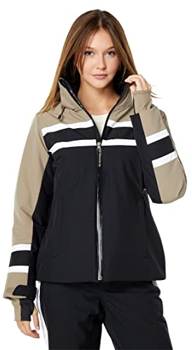 Spyder W Captivate Colorblock - PrimaLoft Technische isolierte PrimaLoft Damen Skijacke, Größe 12 - Farbe Cashmere