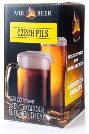 Beer & Wine Malto per Birra Artigianale, Birra Fatta in Casa, Malto Preparato per Birra, Kit Birra Artigianale (Czech Pilsner)