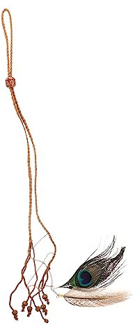 FRCOLOR Retro Quaste Haarverlängerung Haaraccessoire Für Frauen Und Mädchen Handgefertigter Boho-stil Vintage Kopf Schmuck Für Hochzeiten Partys Strand Halloween Feiertage Geburtstage