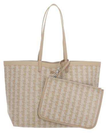 Lacoste Femme NF4344ZE Sacs à Main, Beige