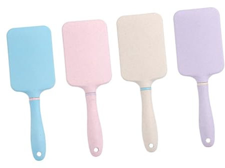 Housoutil Detangling Scalp Comb Leichte Bürste Für Lockiges Und Verfilztes Haar Beige Für Sanfte Kopfhautpflege Und Unterwegs