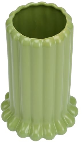Design Letters Tabellarisch Vase Groß 24 CM | Vasen für Dekor, Deko Wohnzimmer, Tischdeko, Vintage Deko, Deko Aesthetic, Wohnzimmer Deko Modern | Porzellan Blumenvase Modern | Vase Keramik | Deko Vase