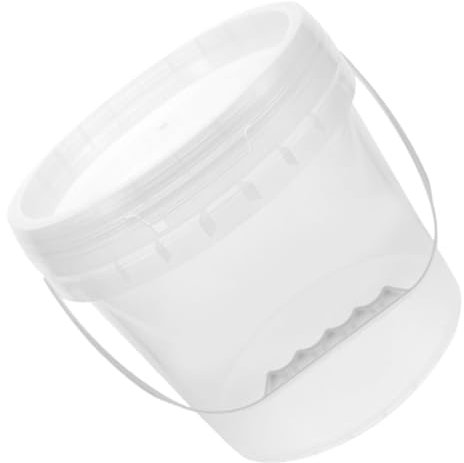 ABOOFAN Clean Storage Bucket Bucket Handle and Lid for Kitchen Organization for Small Spaces and Farm Use