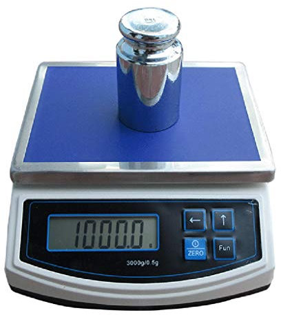 OOMRNV Bilancia da Cucina Bilancia per Alimenti in Acciaio Inossidabile Bilancia da Cucina Digitale con Display LCD retroilluminato Funzione Tara Bilancia da Cucina elettrica per la,5kg/1g