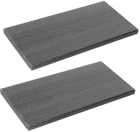 Kisangel 2pcs Outdoor Patio Furniture Rocking Chair Parts Fiberglass Spring Plates for Swivel Rocker Chairs