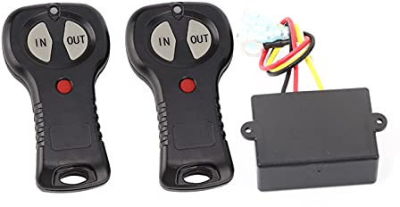 a Distancia de Cabrestante Inalámbrico, 12 V, Confiabilidad Mejorada, Duración Extendida de la Batería, Transmisores de Respaldo para Automóviles y Camiones