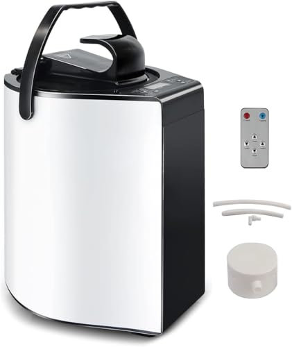 Portatile Sauna a Vapore Pentola, 3L Domestica Generatore di Vapore a Corpo Intero SPA con Telecomando, Sauna Macchina per Fumigazione Generatore di Pentole in Acciaio Inossidabile
