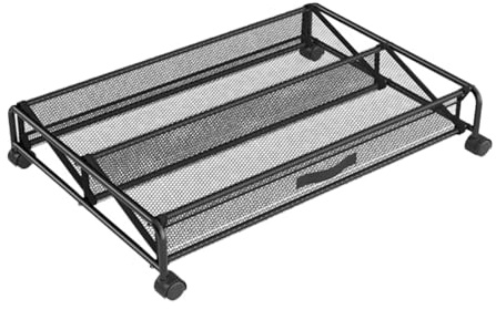 Gralara Scarpiera sotto Il Letto, Organizer per Riporre Le Scarpe con Ruote, Facile da Riporre sotto Il Letto, Contenitore per Scarpe per E Sandali.