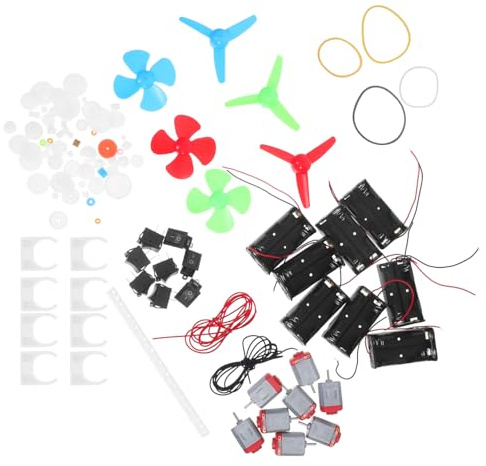 ifundom Juguetes Educativos para Mini Motor Eléctrico Kit De De Experimento De Física Kit De Experimento De Electricidad Circuitos Juguetes De Aprendizaje