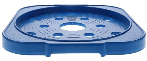 Toyvian Gas Tank Holder Beweglicher Ständer mit Praktisches Küchen gaszylindergestell Mobiler Gasflaschenhalter mit Rutschfestem Tray Flexibel Verschiebbar für Haushalt und Gastronomie