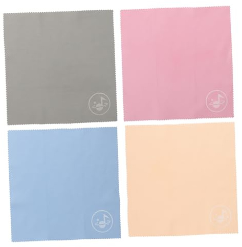 Paños de Limpieza y Pulido para Instrumentos Musicales 4piezas