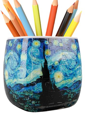 Fioriera modulare a puzzle, per interni, vaso con design ad incastro, versatile supporto per piante per bambini e adulti, fioriera in stile moderno, decorazione per scrivania e mensola per la