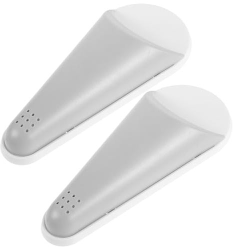 COLLBATH Lot de 2 Porte-Ciseaux Magnétiques en Plastique Blanc Ventilation, Support de Rangement pour Réfrigérateur et Atelier, Organiseur de Ciseaux Multifonction Cuisine, Garage