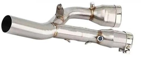 Exhaust Pipe Silencer Motorcycle Exhaust Middle Pipe for BMW S1000RR S1000 S1000R S 1000 R RR 2019-2025 Escape Mid Tube Link Tube Connector Muffler Motorbike Connecting Tube