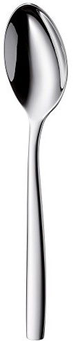 WMF Palma Kaffeelöffel, Teelöffel 13,4 cm, Cromargan Edelstahl poliert, glänzend, spülmaschinenfest (Packung mit 6)
