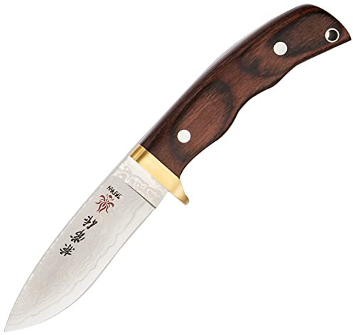 Kanetsune kB551 Couteau à Lama fissa, Unisexe – Adulte, Marron, Un Taille