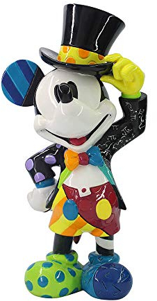 Disney Britto Collection Mickey Mouse With Top Hat Figurine