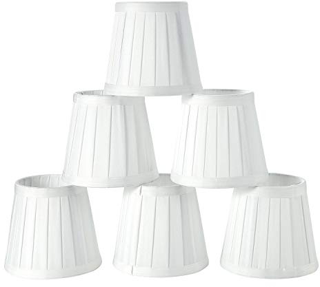 Lampenschirme 2er/6er set E14 E27 Kerzenbirnen für Kronleuchter Pendellampe Wandleuchte Hängelampe Lampenschirm