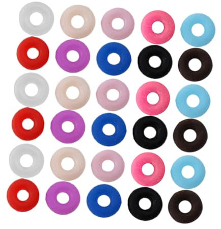 Gatuida 100pezzi Stopper Beads Antiscivolo Per Accessori Per Braccialetti Resistente e