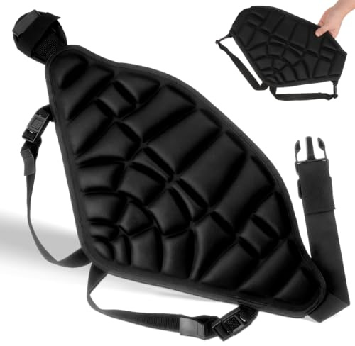 BESPORTBLE Butt Pads for Skating Ice Skating Crash Pads Hip Protection Pads Kids Lightweight Anti Slip Padded Pants for Roller Skiing Snowboarding Adjustable Fit