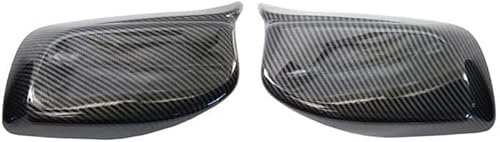 GwwEi6 Spiegelkappen Außenspiegel Für BMW 5 Series E60 E61 E63 E64 2004-2008 520i 525i 528i 528xi 530i,Auto Rückspiegelkappe Gehäuse Autozubehör Außenspiegel Ersatzteile,B