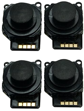 Kznifmk 4Pcs Joystick Button Control Thumb 3D Analog Stick para 2000 2001 2002