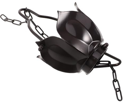 Hemobllo Aluminium Regenkette Lotus-Design Wetterfeste Regenrinne Für Garten Und Villa Schnelle Wasserableitung Dekorativer Hangende Regensammler Für Dachrinne Langlebige Außenregenkette