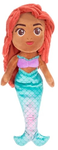 Plüschtier Arielle die Meerjungfrau 40 cm – Kuschelfigur, weiches Stofftier, Geschenk für Mädchen & Kinder, Spielzeug, Stofffigur, Kinderzimmer-Dekoration, Fantasy-Fan, Geburtstagsgeschenk