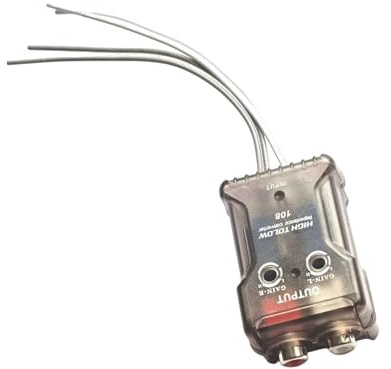 KiBcsLic Accessoires de Faisceau de Câbles Stéréo pour Autoradio, Remplacement de L'adaptateur de Convertisseur Radio