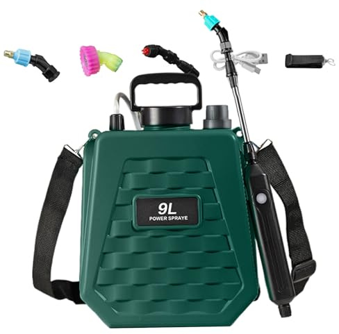 de pulverización de césped agrícola, Herramienta pulverizadora de Mochila Recargable, dispensador de Agua de jardín, Kit de Equipo portátil para el Cuidado de Las Plantas, Equipo de aplicación